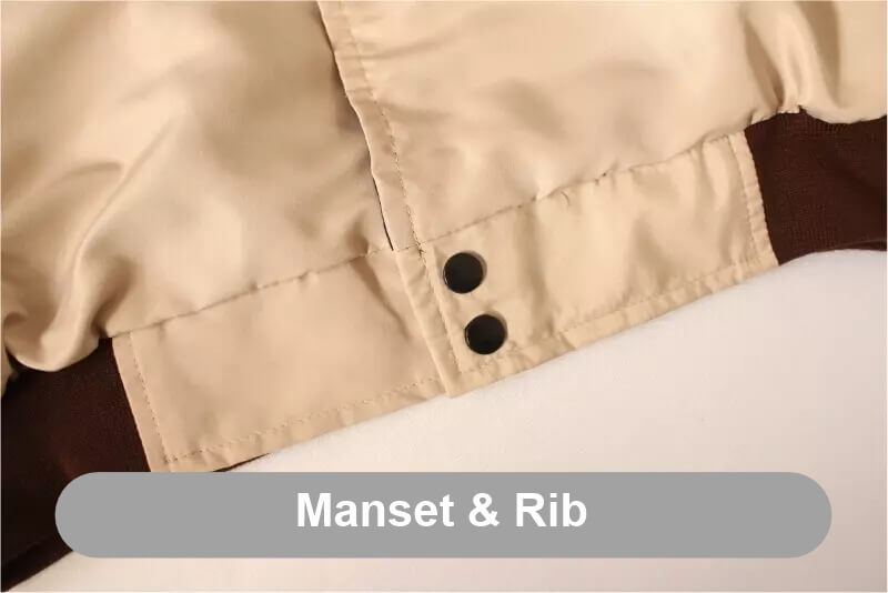 Jaket_Pinggang_Manset & Rib