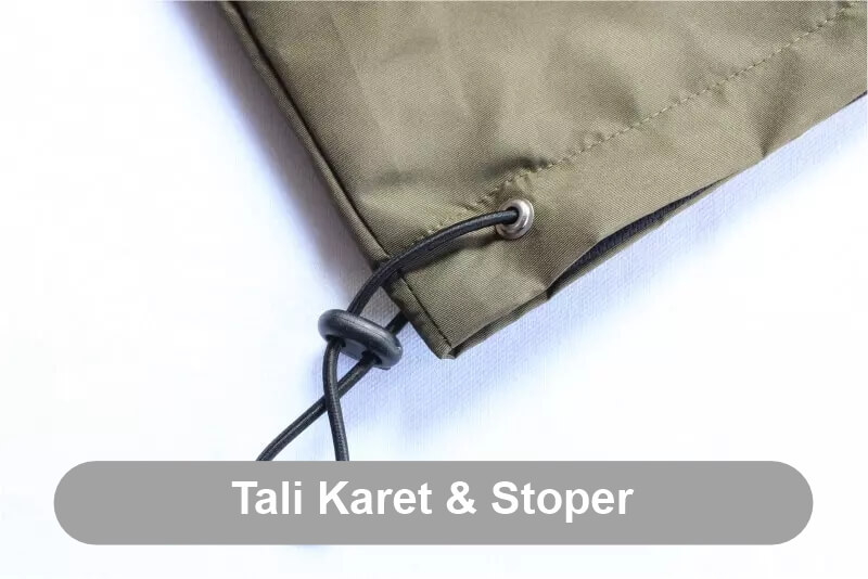 Jaket_Pinggang_Tali Karet & Stoper