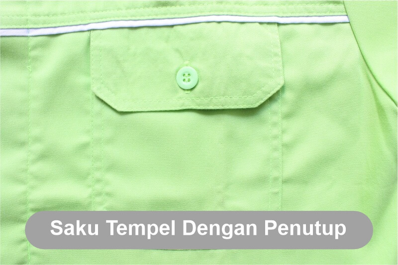 fg_Kemeja_Saku_Saku Tempel Dengan Penutup